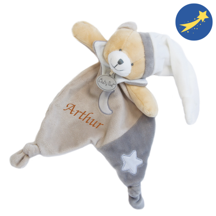  - les luminescents plat ours beige étoile 